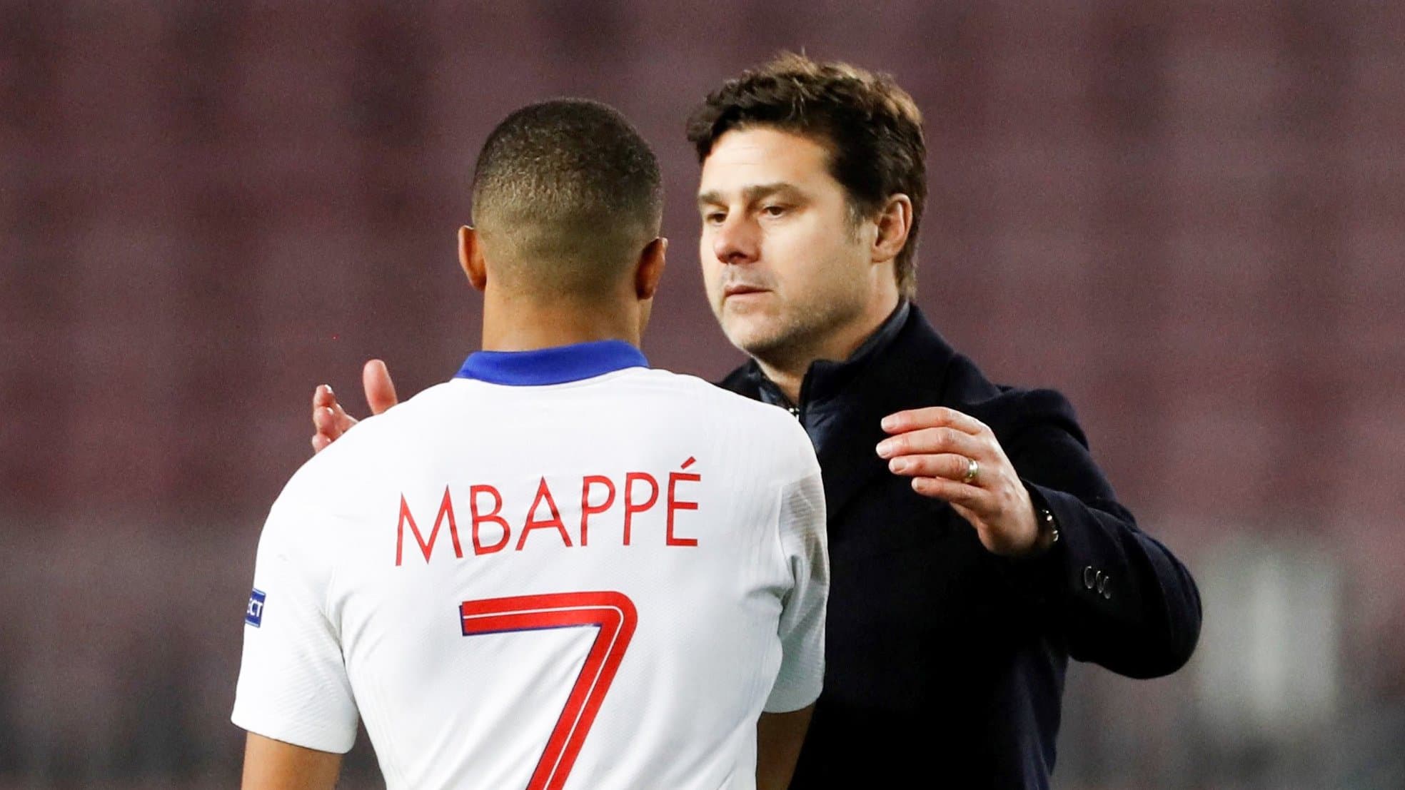 Kylian Mbappe et Mauricio Pochettino 970554