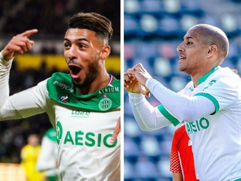Ligue 1 Bouanga et Khazri offrent la victoire à l'AS Saint-Etienne contre Nîmes