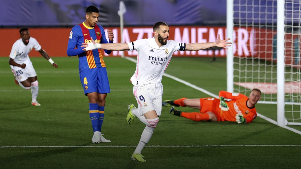 Clasico : Le Real Madrid s’offre le Barça et rejoint l’Atletico en tête de la Liga