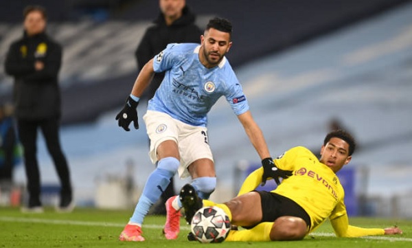 Dortmund – Man City : Riyad Mahrez a une autre occasion de briser sa malédiction en ligue des champions