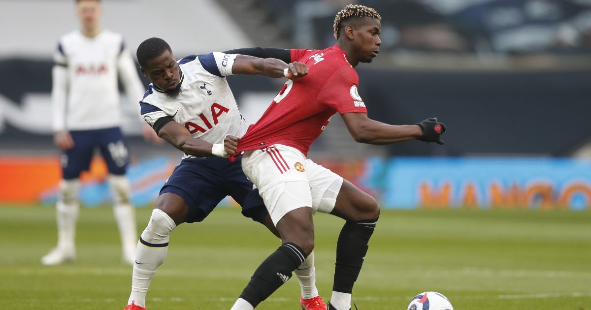 Serge Aurier Spurs Paul Pogba Man Utd F365