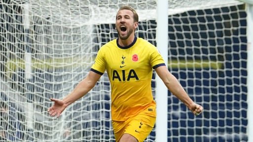 harry kane tottenham hotspur 150th premier league goal 1604912732 50815