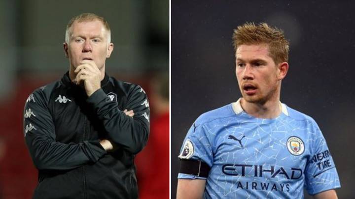 L’aspect «  très rare  » du contrat de Kevin De Bruyne à l’image de Paul Scholes