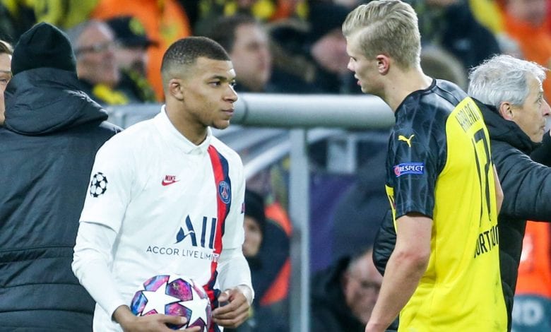 kylian mbappe erling haaland paris saint germain borussia dortmund 1605522257 51527 780x470 1