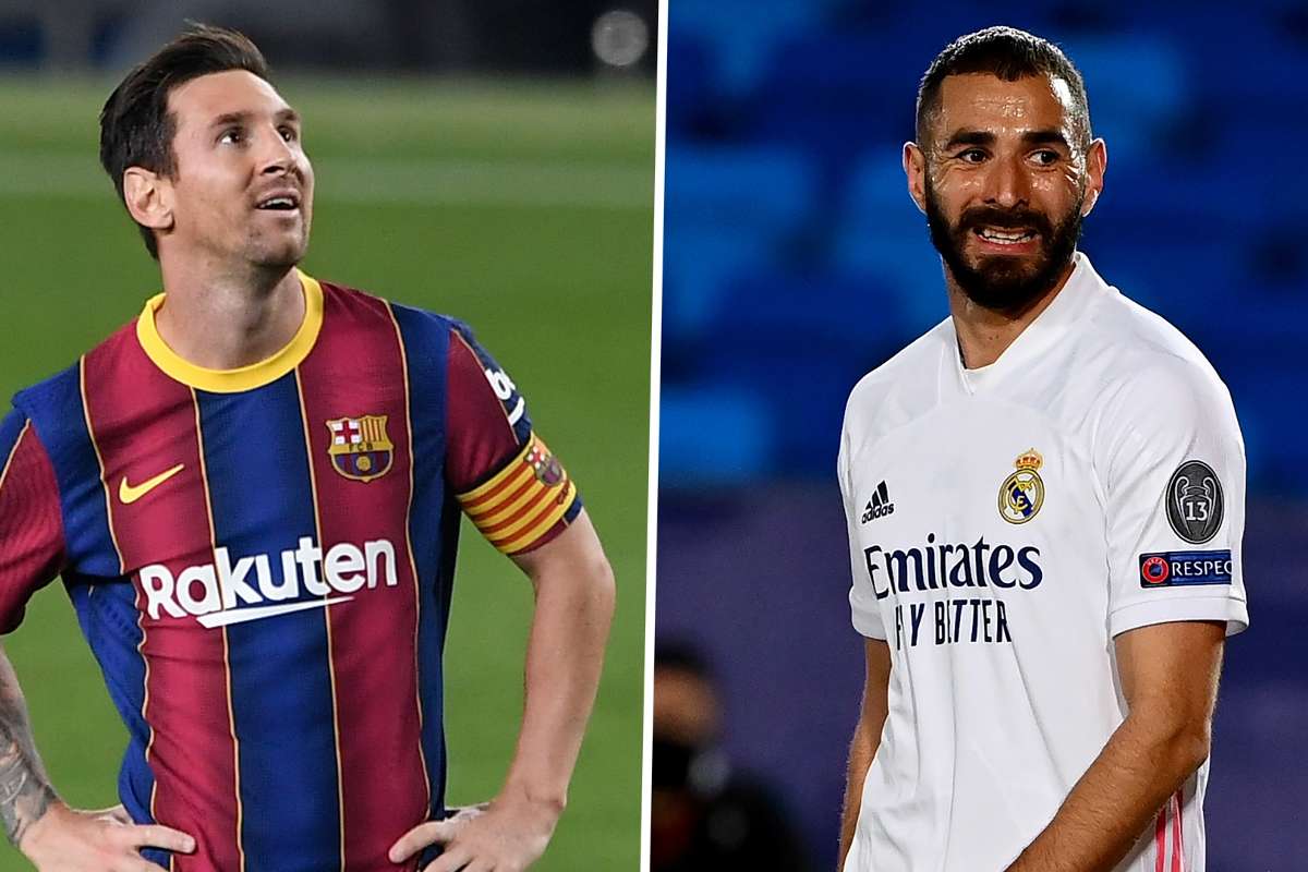 lionel messi karim benzema barcelona real madrid