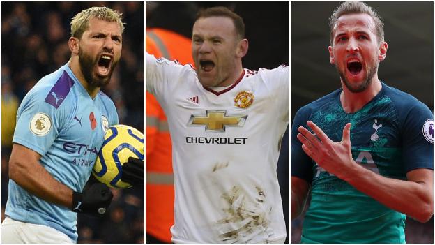 Rooney 2é, Harry Kane 4é… les 5 joueurs qui ont marqué le plus de buts pour un seul club dans l’histoire de la Premier League