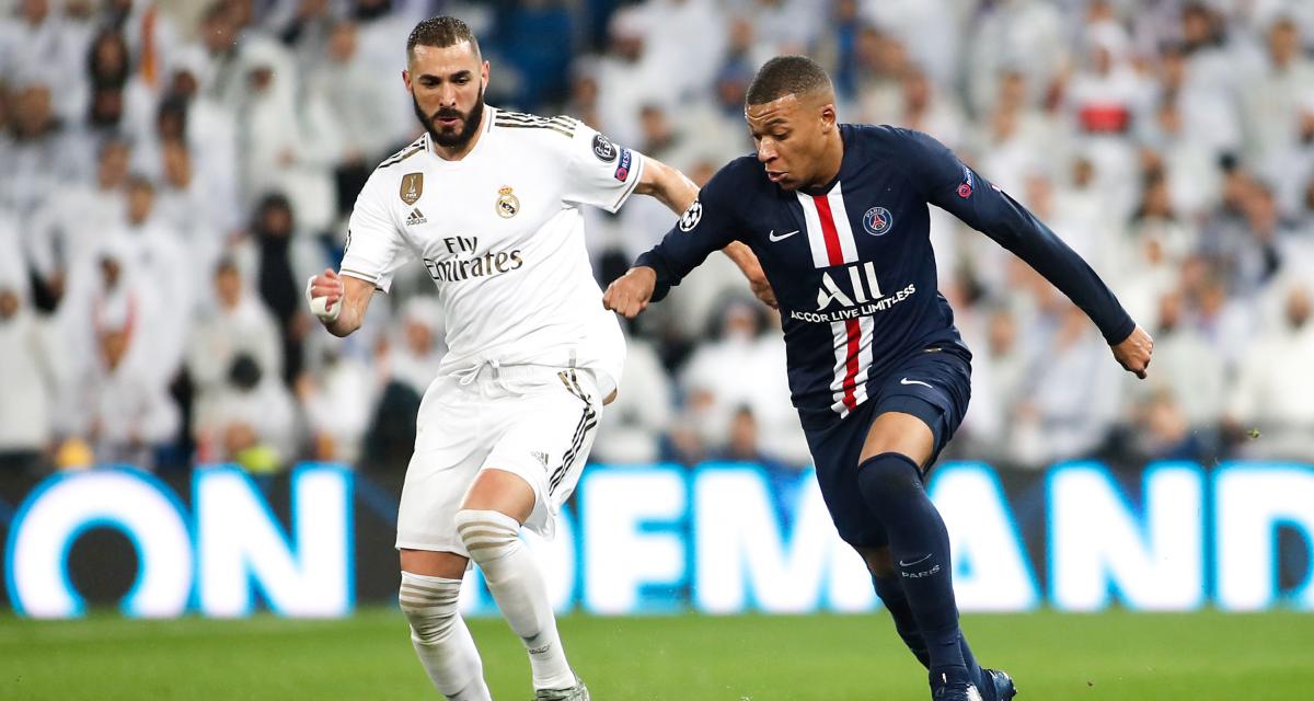 1200 L real madrid psg benzema renvoie mbapp ses chres tudes