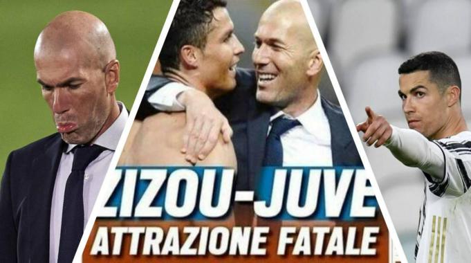 « Attraction fatale »: à Turin, ils rêvent que Zidane rejoigne CR7 à la Juventus