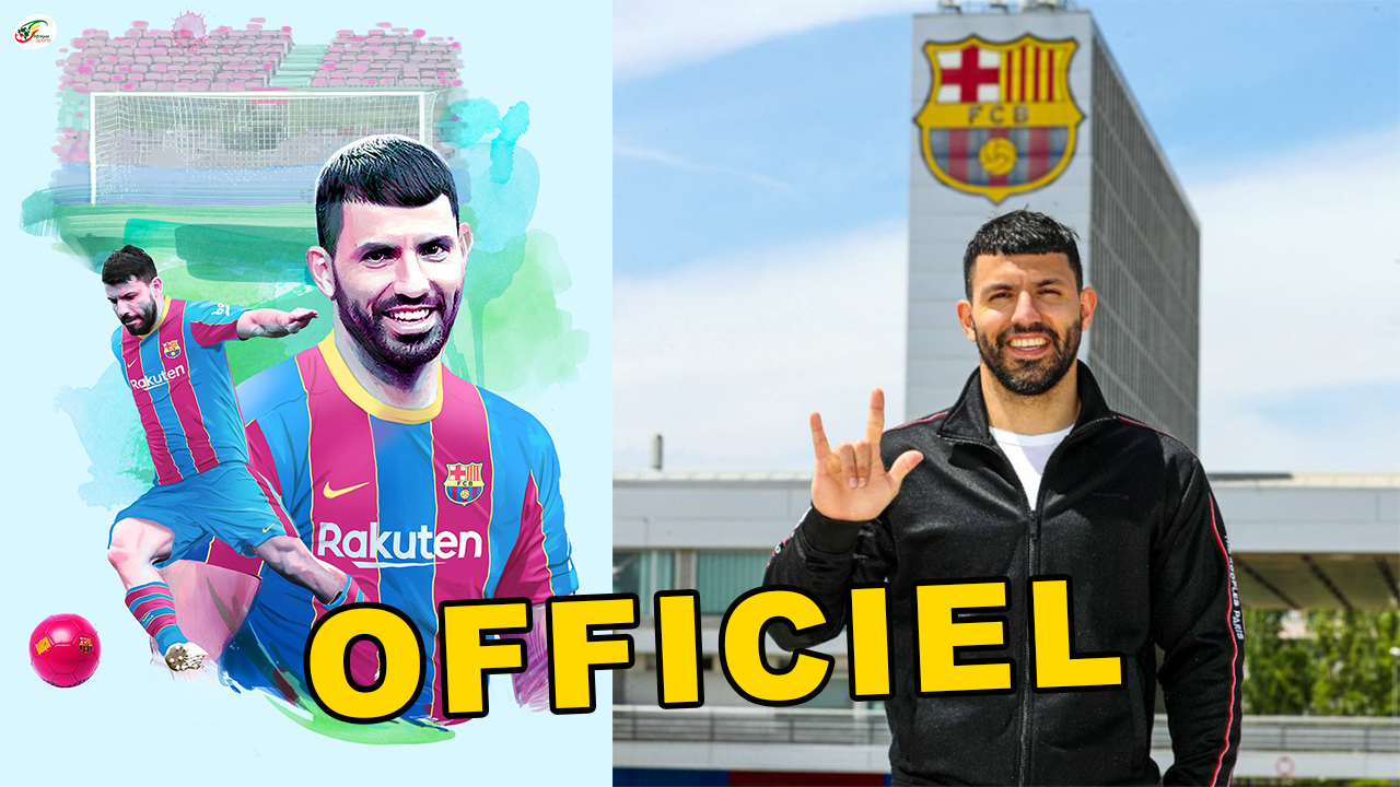 Officiel : Le FC Barcelone s’offre le gros coup Sergio Aguero !