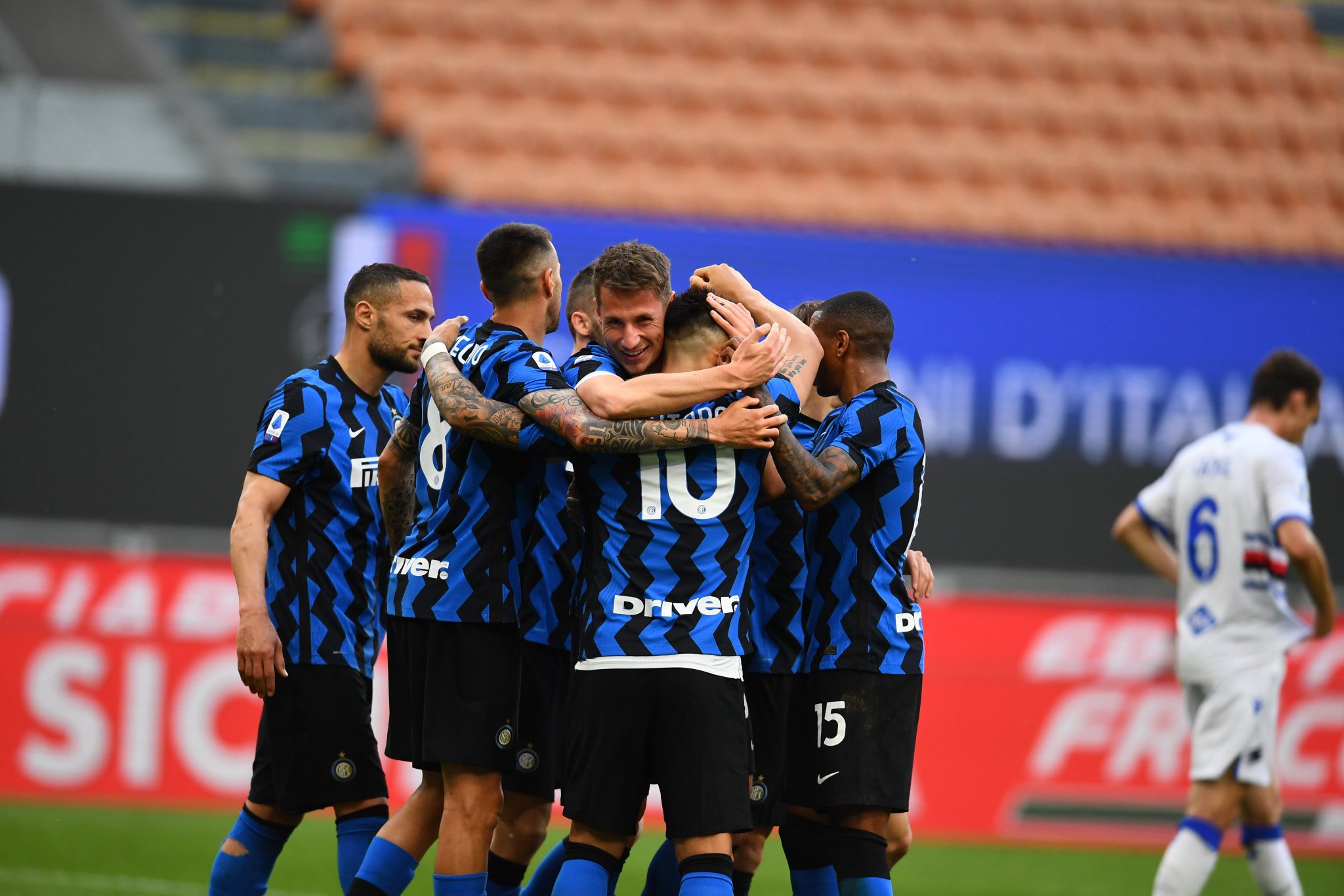Serie A : L’Inter Milan assomme la Sampdoria