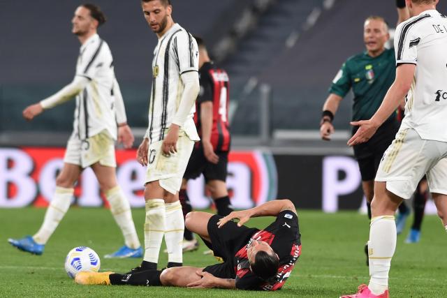 Sorti blessé face à la Juve, le verdict tombe pour Zlatan Ibrahimovic