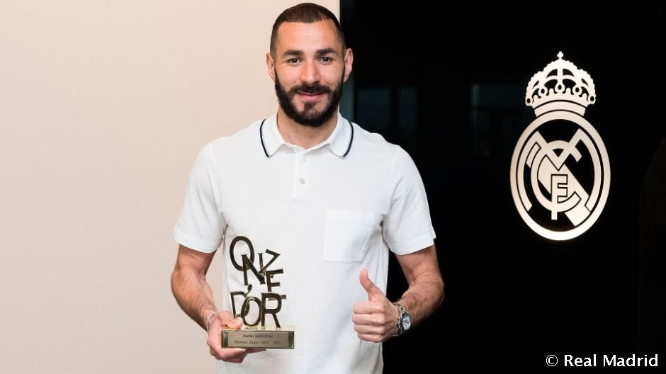 Prix Onze d’Or 2021 : Karim Benzema succède à Sadio Mané au Palmarès