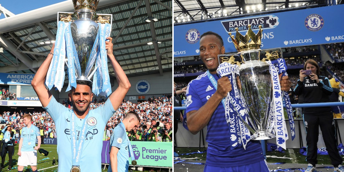 Premier League -Riyad Mahrez - Didier Drogba