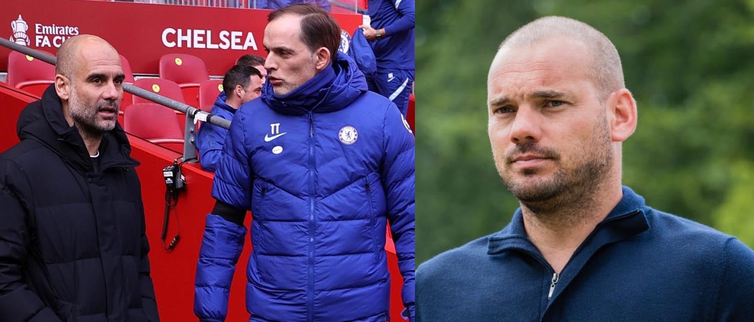 Chelsea ou Manchester City ? Wesley Sneijder prédit le vainqueur de la finale de la LdC