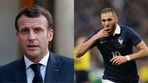 EdF : Emmanuel Macron se mêle aussi du retour de Benzema en sélection