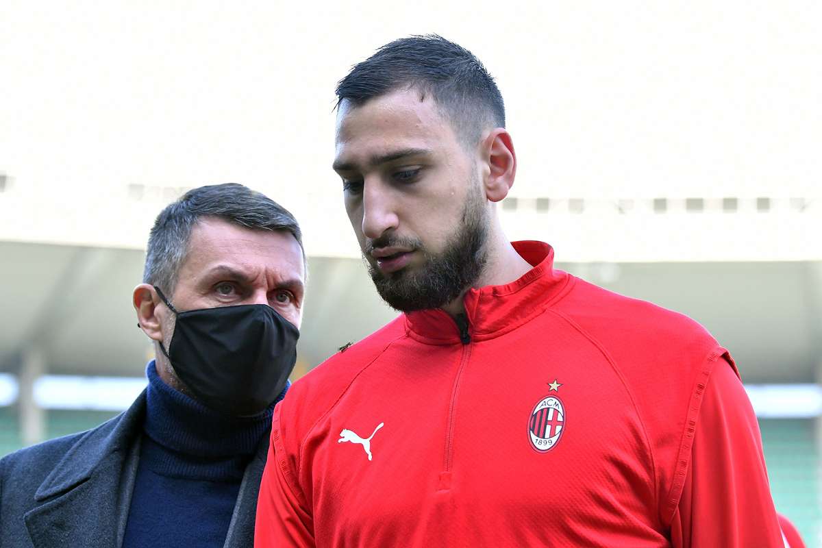 gianluigi donnarumma paolo maldini ac milan serie a 2020