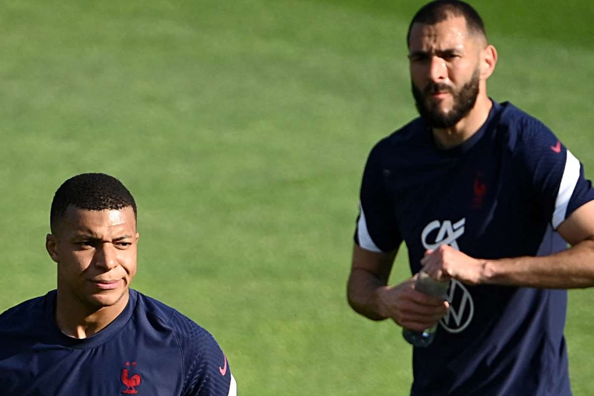 karim benzema kylian mbappe