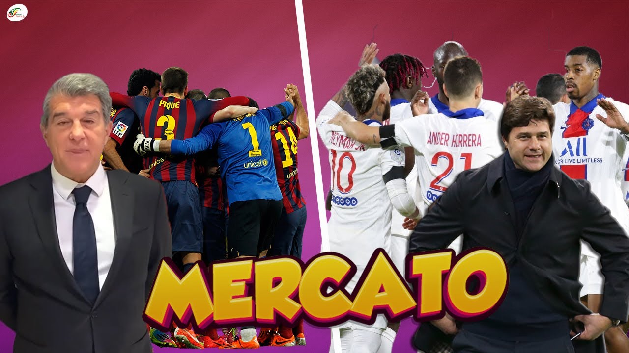 Une recrue de taille va échapper au Barça.. Pochettino annonce des départs au PSG |R. Mercato