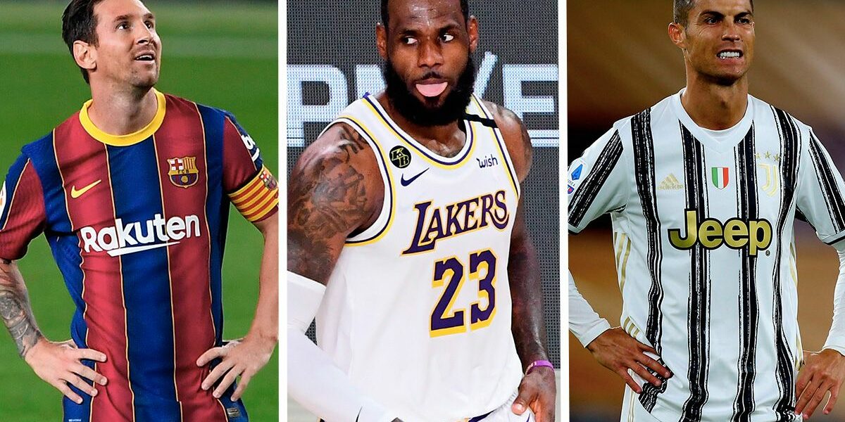 messi cristiano lebron