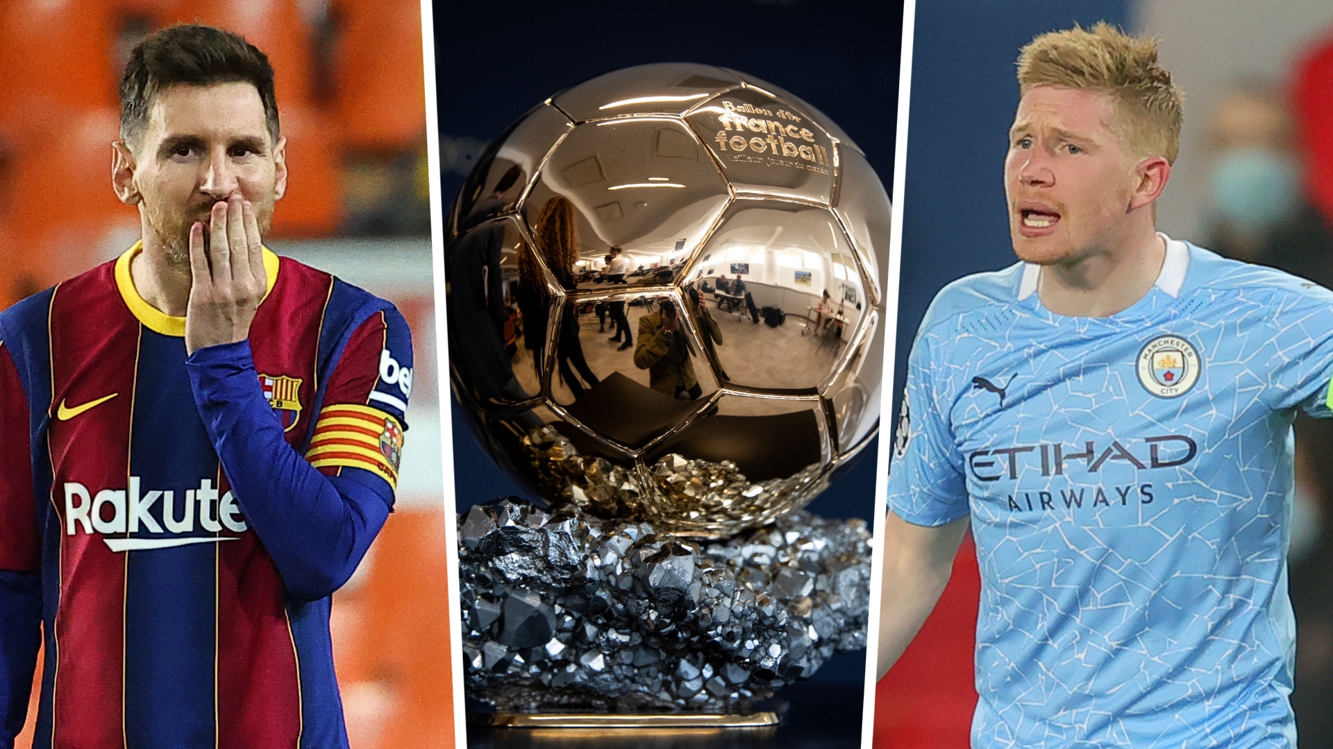 messi de bruyne ballon dor