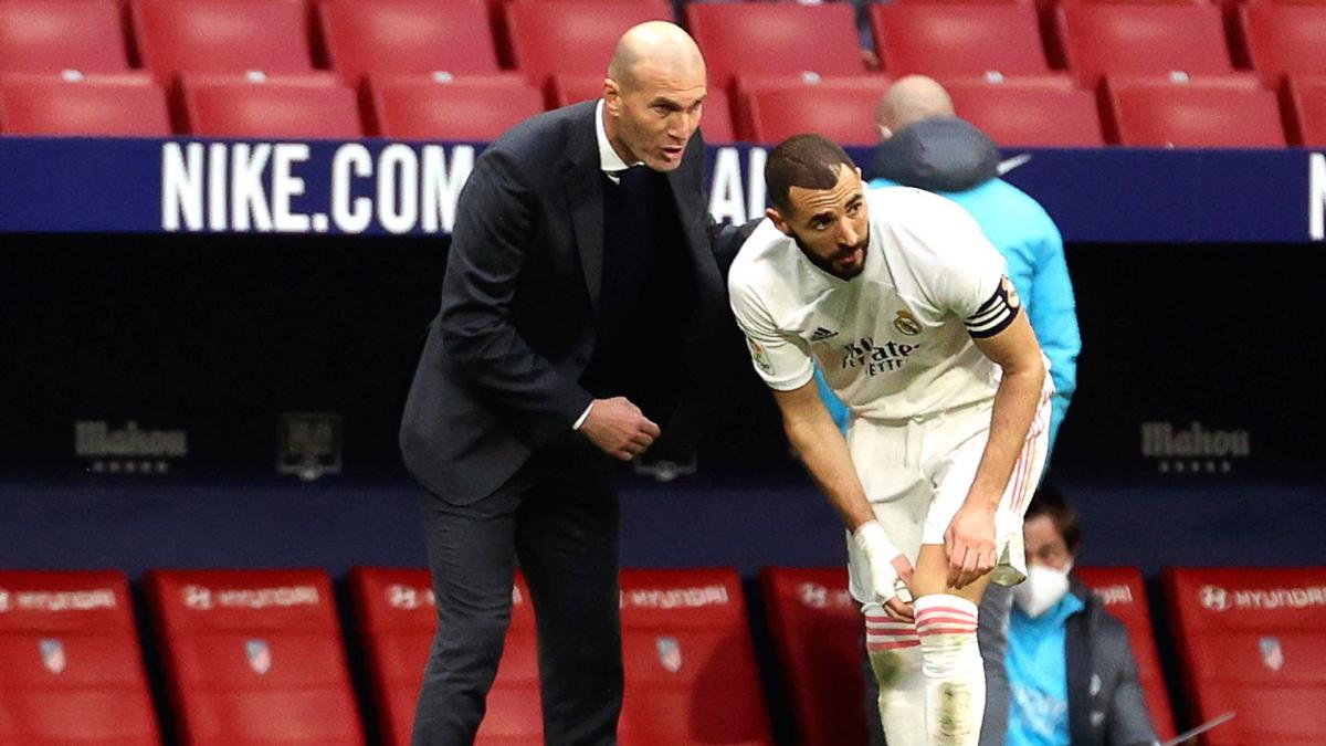 zidane benzema real madrid 1