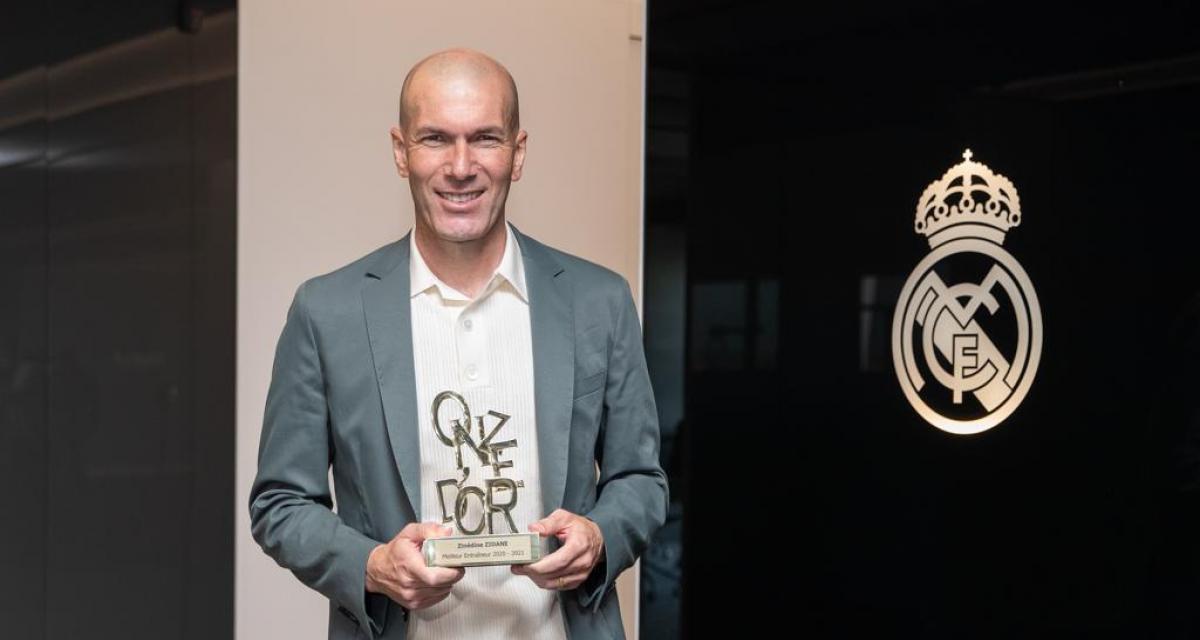 1200 L onze d or 2021 zindine zidane meilleur entraneur de la saison