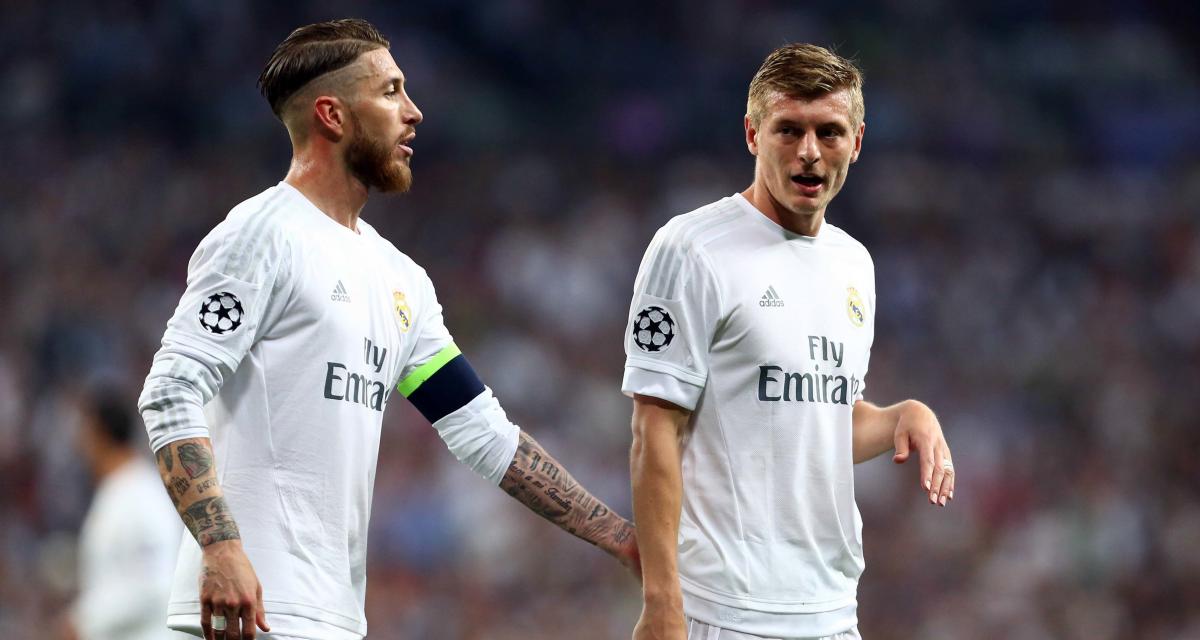 1200 L real madrid toni kroos encense sergio ramos