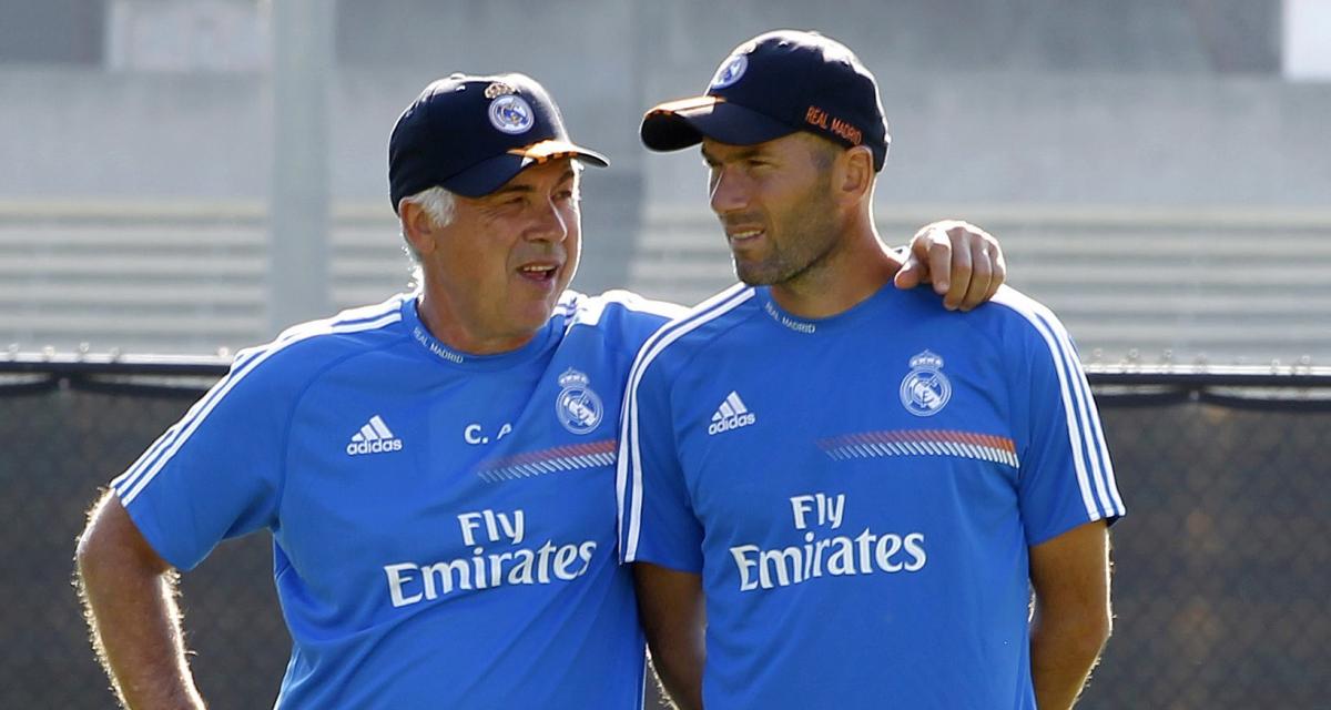 « Nous nous sommes envoyé des textos », Ancelotti évoque sa relation avec Zidane