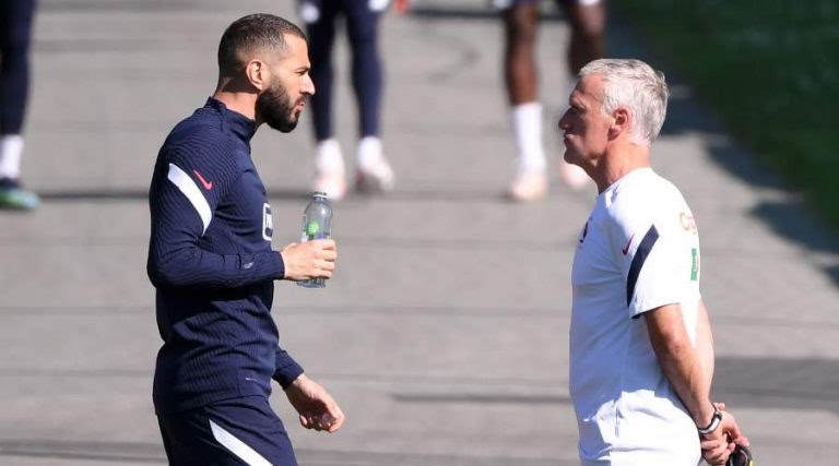 EDF : Didier Deschamps donne des nouvelles de Benzema et évoque la brouille Giroud-Mbappé