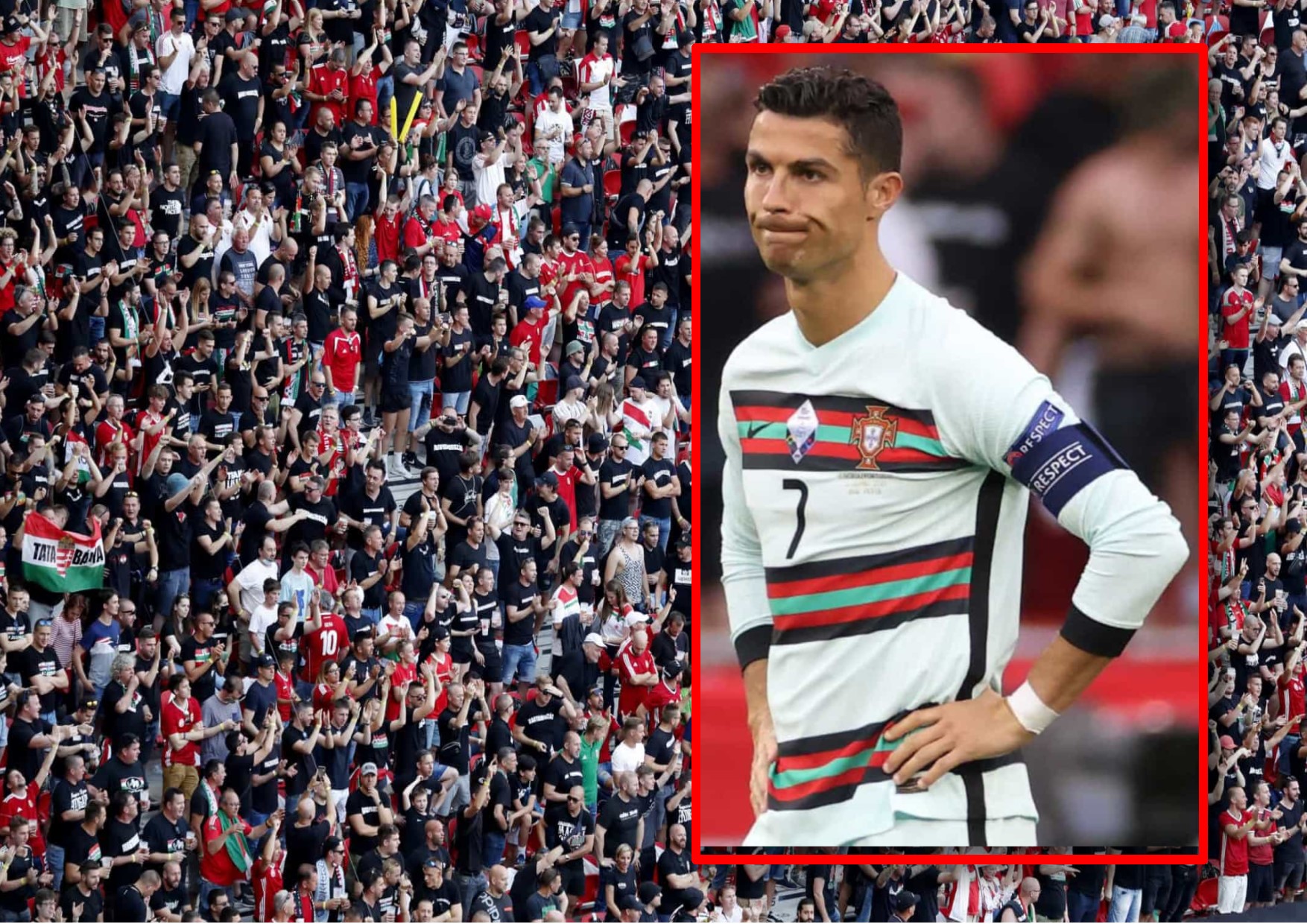Honteux, Ronaldo visé par des cris homophobes pendant Hongrie-Portugal