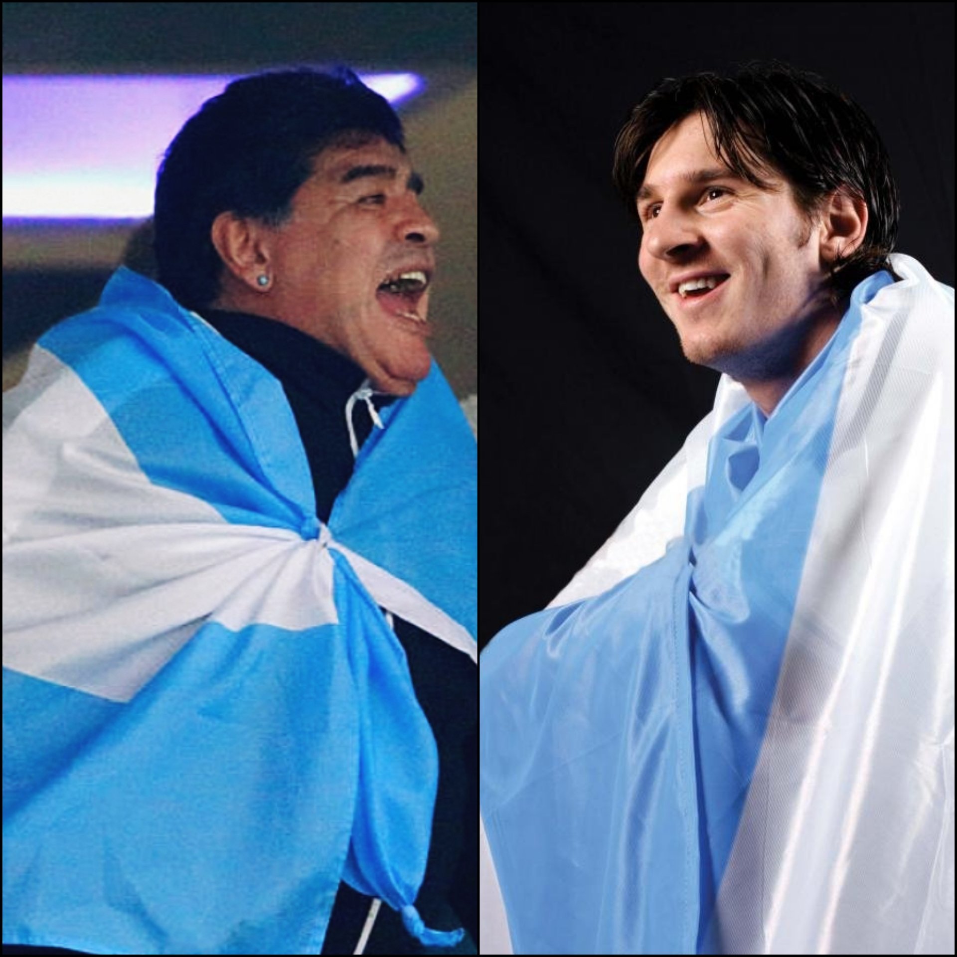 Maradona 💙🇦🇷 Messi