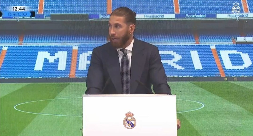 Real : Ramos fond en larmes lors de ses adieux (PHOTOS + VIDEO)