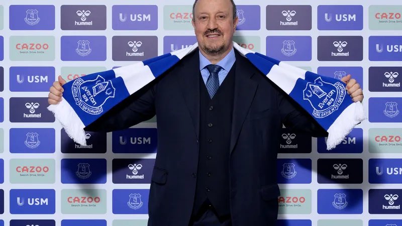 Officiel : Rafa Benitez est le nouveau coach d’Everton