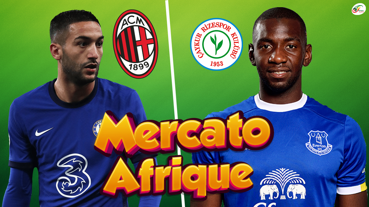 Chelsea fixe son prix au Milan AC pour Ziyech… Yannick Bolasie proche de Rizespor ! Mercato Afrique