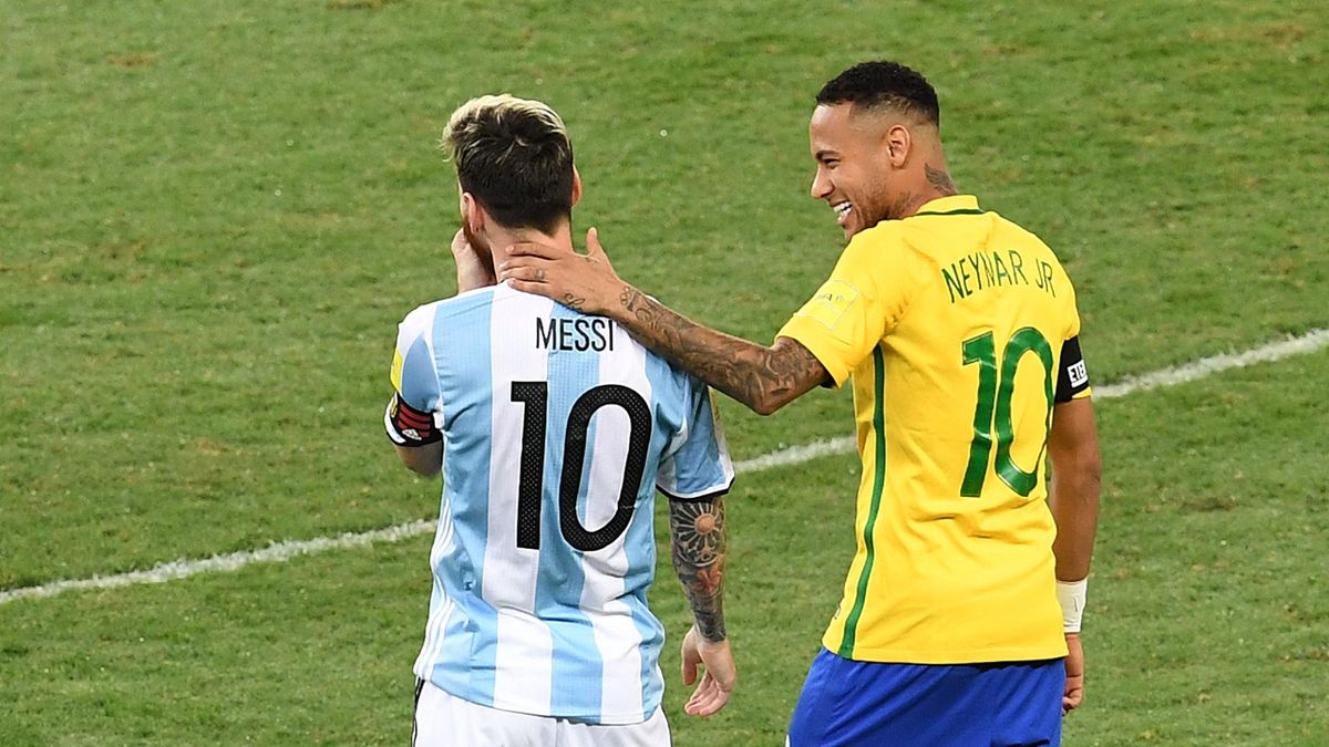 Messi et Neymar