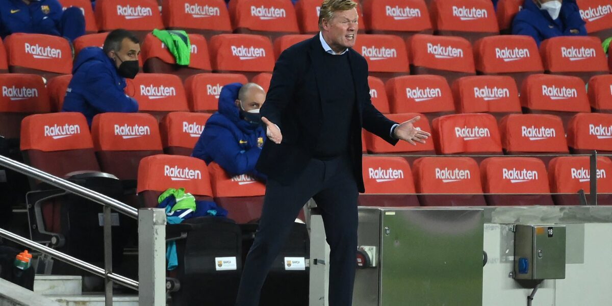 Ronald Koeman lors de Barca Getafe 1012693