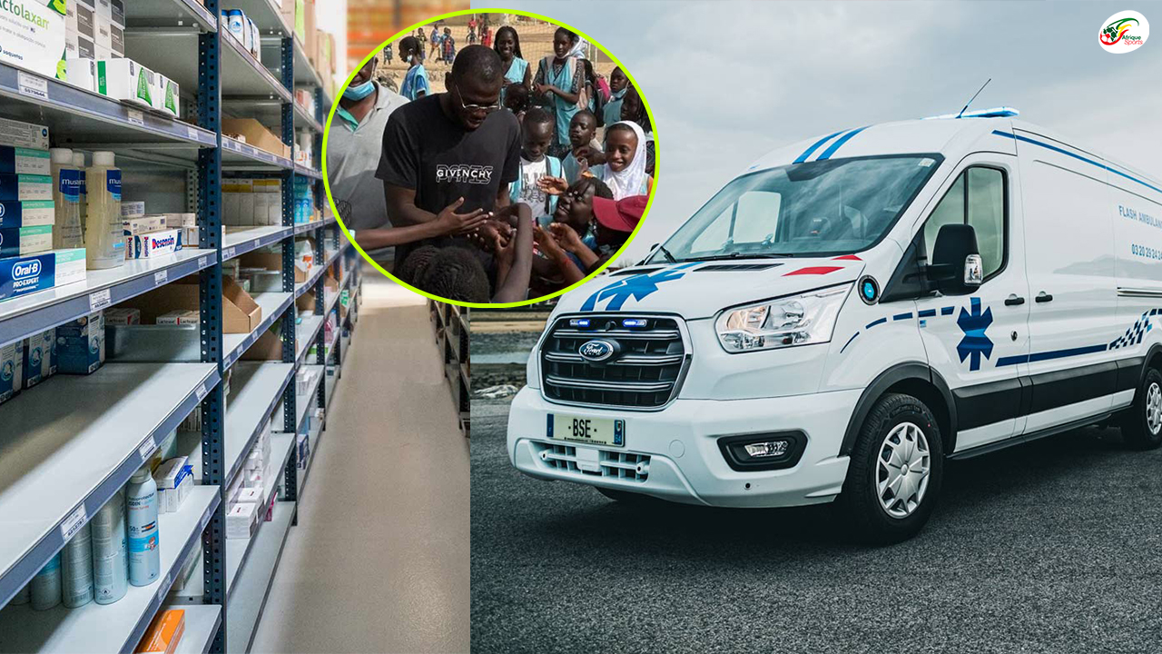 Bateau de médicaments, des ambulances… Ce geste noble de Kalidou Koulibaly pour son pays !