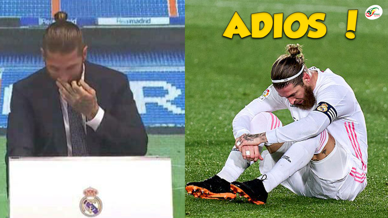 Real: Les larmes de Sergio Ramos lors de ses Adieux: « Je te porterai toujours dans mon cœur… »