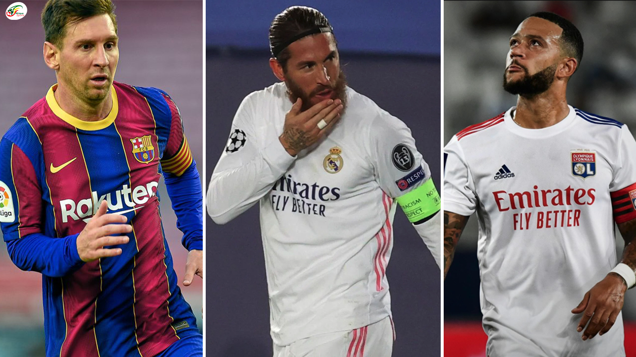 Messi, Ramos, Depay… Ces joueurs libres de tout contrat qui vont agiter le mercato