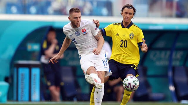 Euro : Forsberg offre la victoire à la Suède face à la Slovaquie