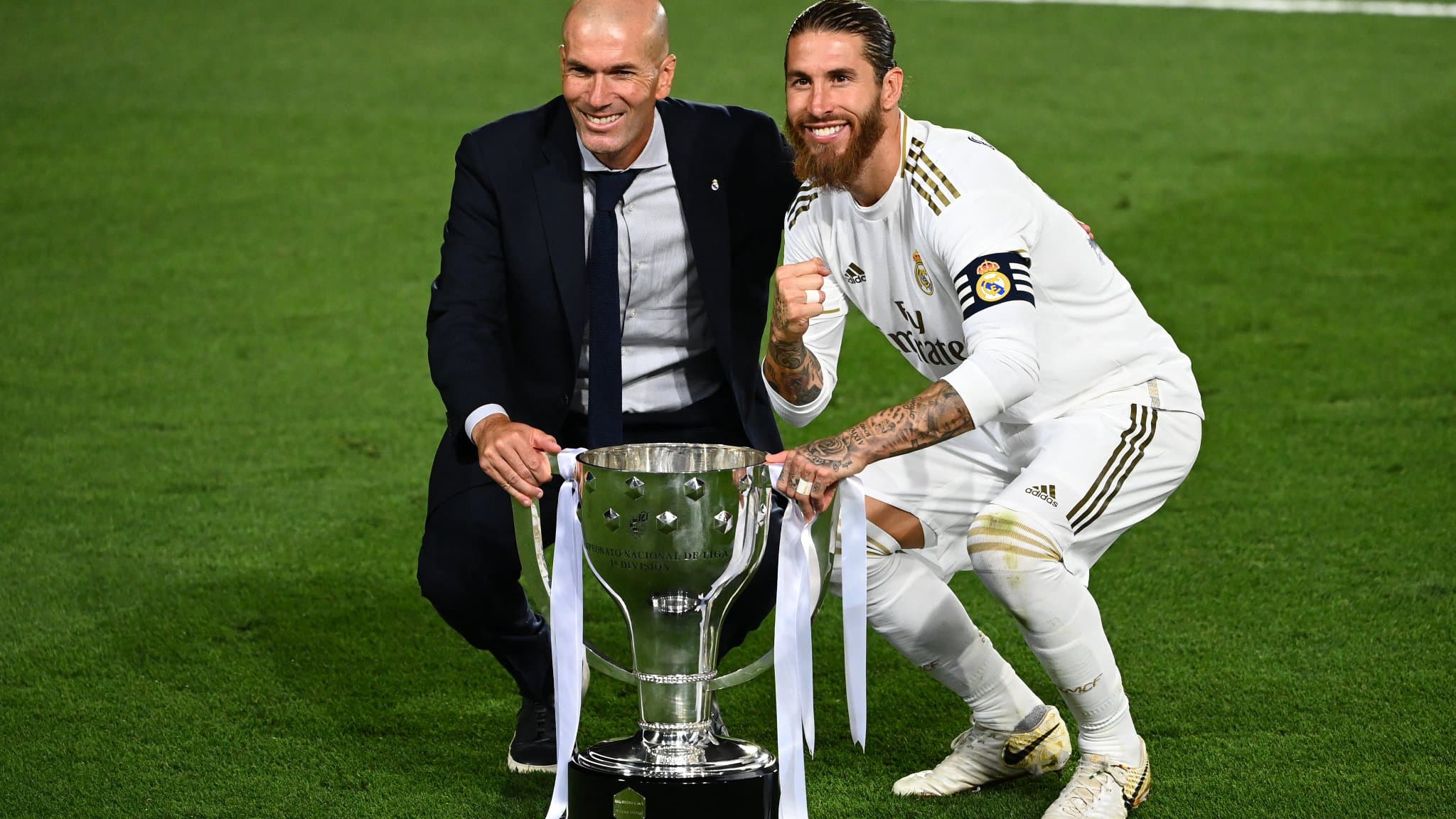 Zinedine Zidane et Sergio Ramos 1049977