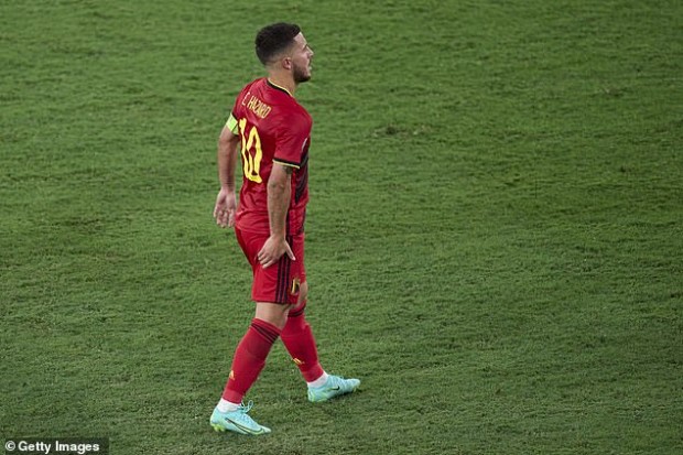 large belgique eden hazard nest pas rassure pour sa blessure faafc