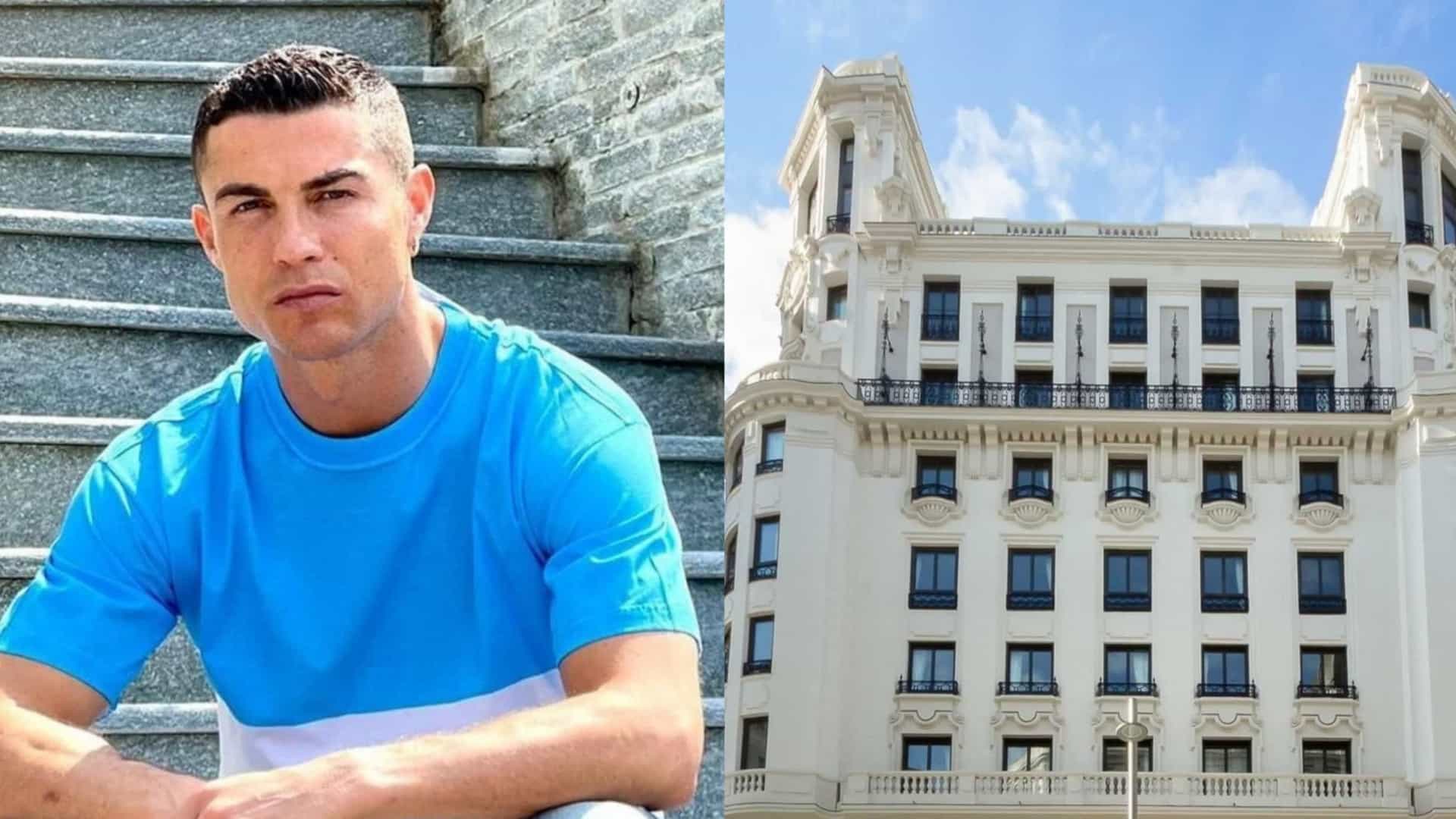 PHOTOS : Voici le nouvel hôtel de luxe de Cristiano Ronaldo à Madrid
