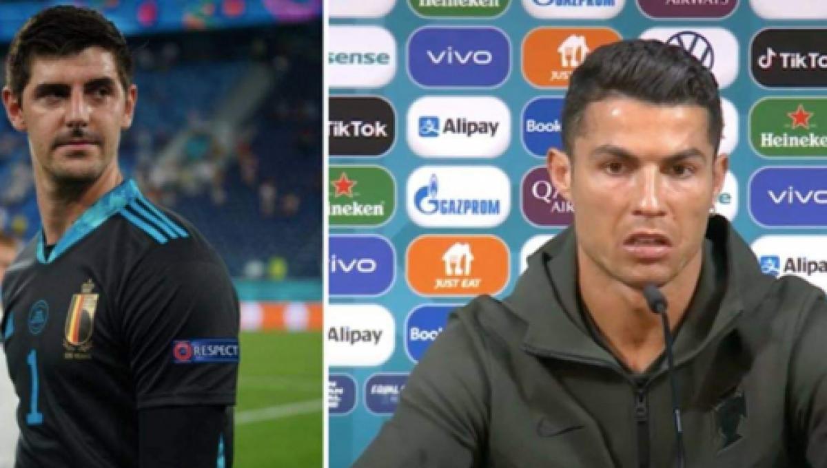Courtois prévient Cristiano Ronaldo avant Belgique-Portugal