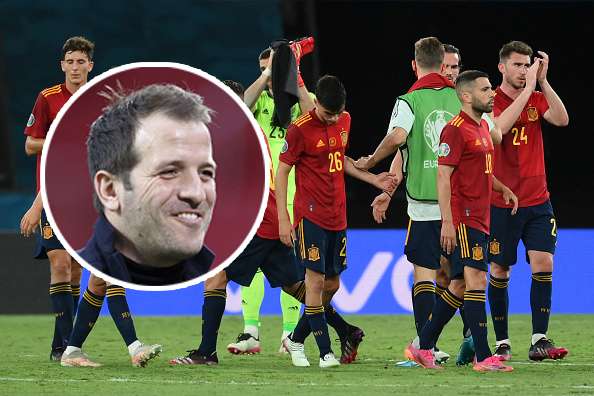 rafael van der vaart spain euro