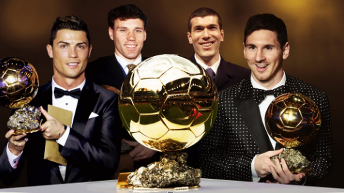 Messi 2é, Zidane 4é, Kaka 9é… les 10 joueurs avec le plus de points Ballon d’Or dans l’histoire