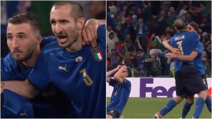 Chiellini révèle sa formule qui a perturbé Saka sur son tir au but