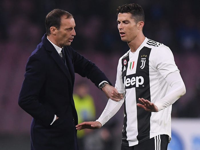 « Je ne sais pas où il jouera », Allegri sur Cristiano Ronaldo