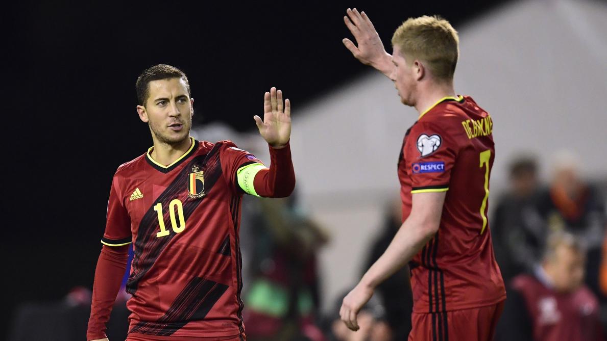 De Bruyne et Hazard présents contre l’Italie ? Roberto Martinez répond