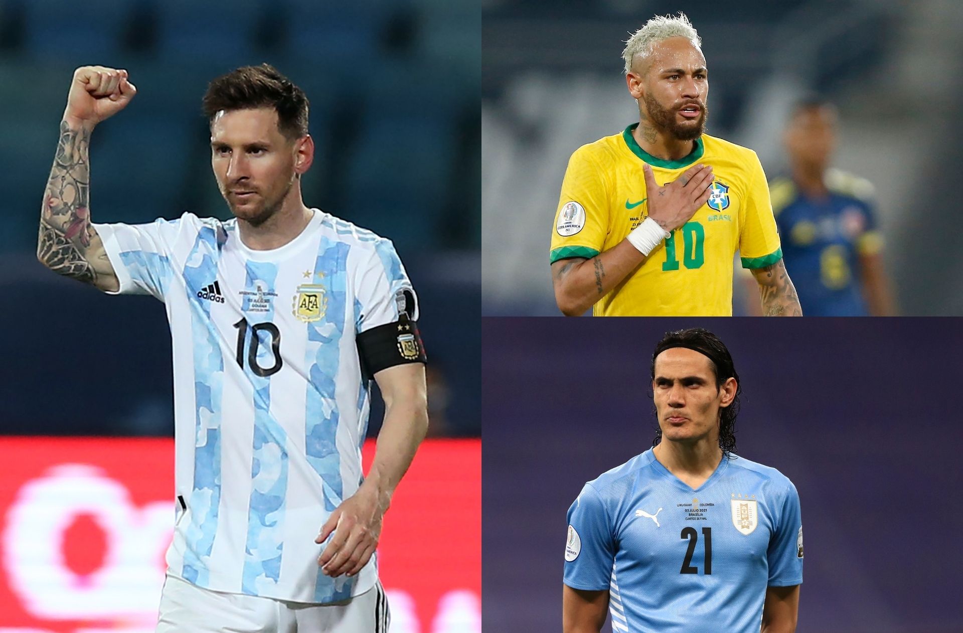 Neymar, Cavani… les Meilleurs buteurs de la Copa America